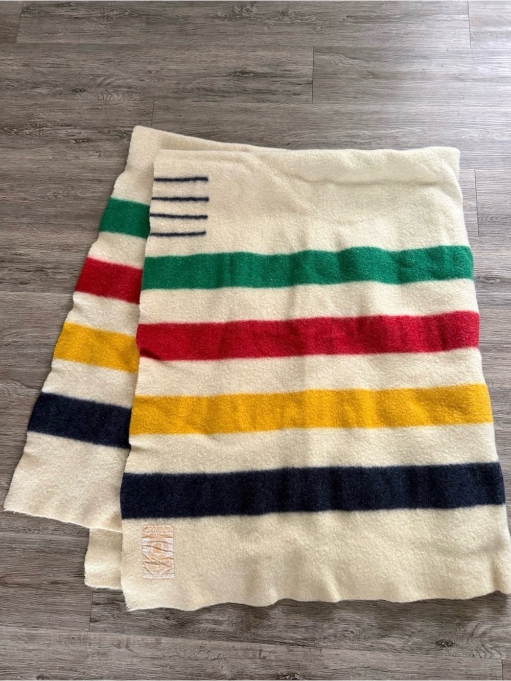 Vintage 1970's Hudson Bay Blanket